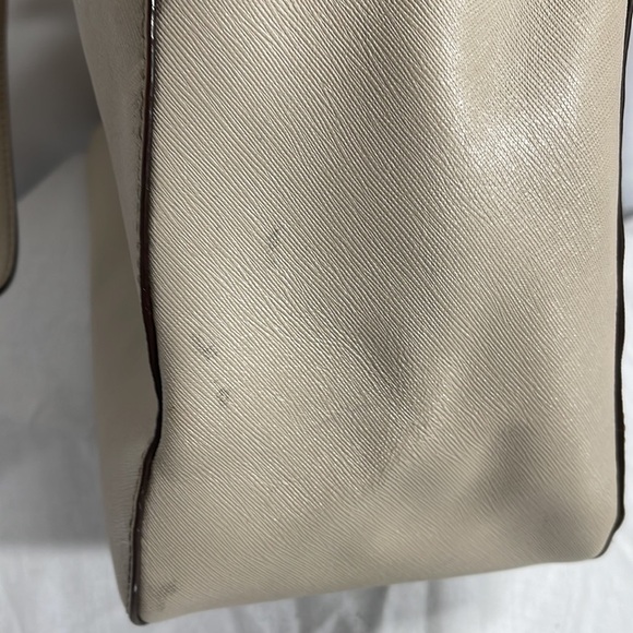 Kate Spade Leather Handbag Color Gray/Taupe - Picture 12 of 16